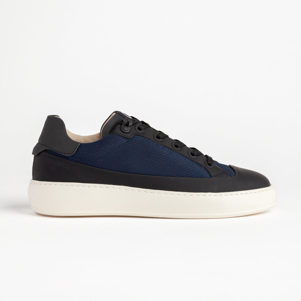 GOST 2643 LOW SNEAKER IN RUBBERIZED LEATHER AND WOOL