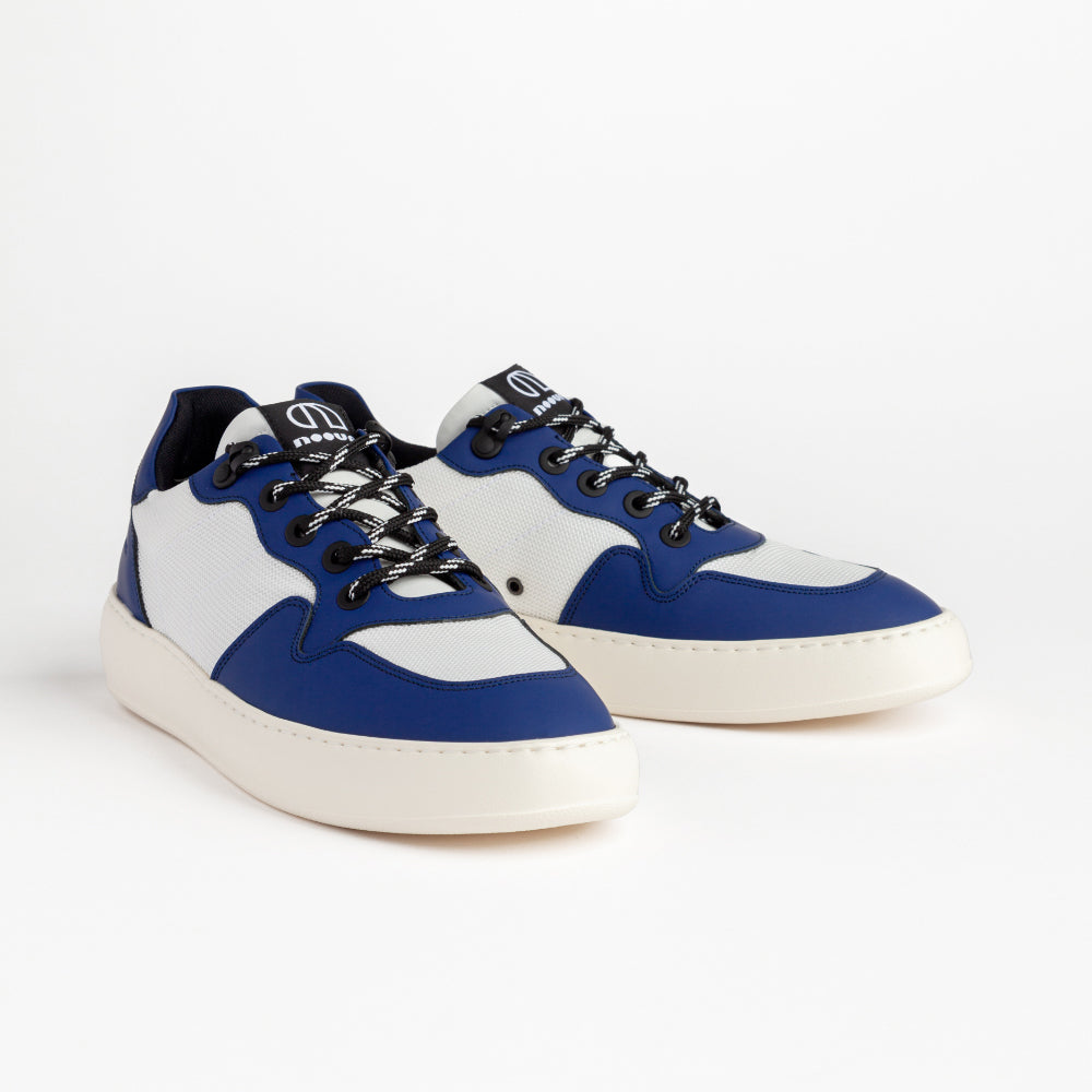 MAGIC 2637 LOW SNEAKER IN RUBBERIZED LEATHER AND TECHNICAL FABRIC